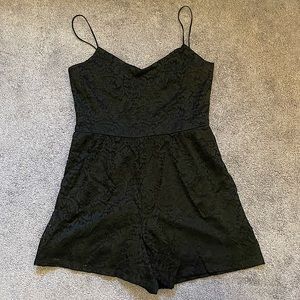 GARAGE Lace Cami Romper